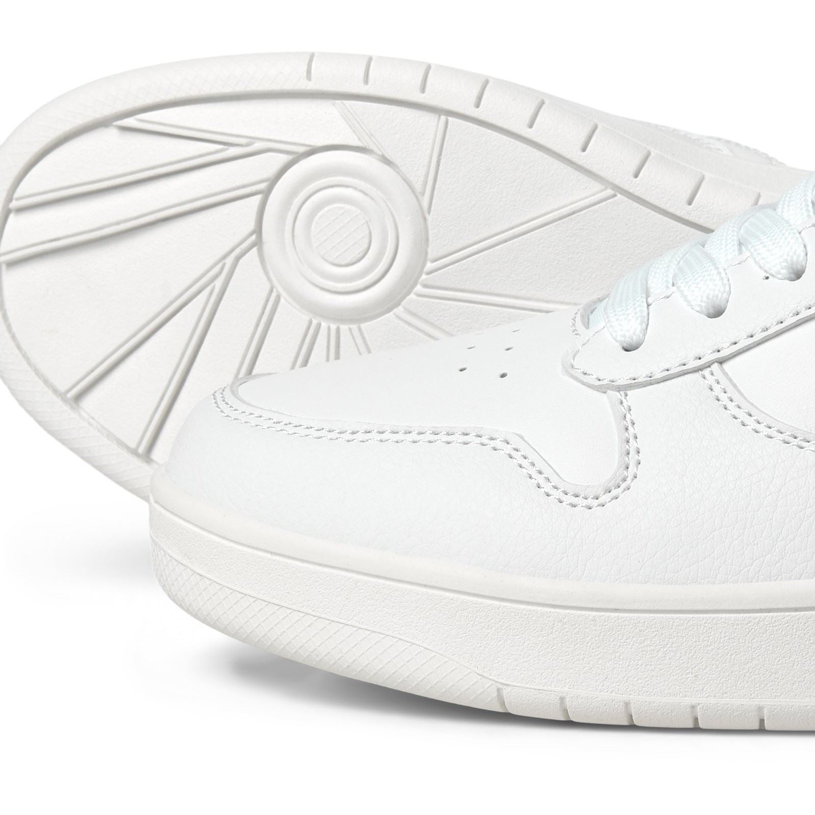Jack & Jones Jam Low Baskets Blanches Pour Hommes