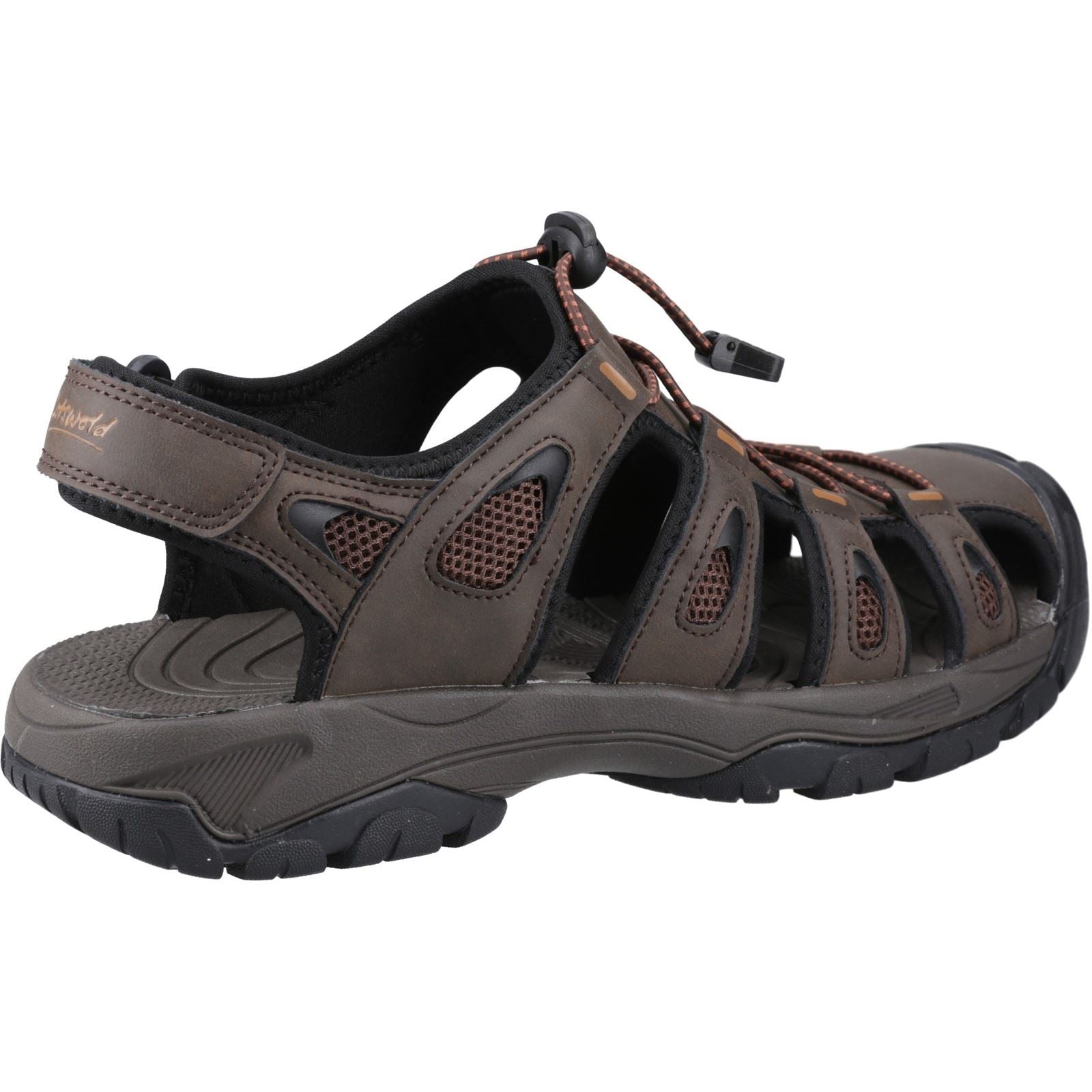 Cotswold Ampney Sandales Marron Pour Homme En Polyuréthane