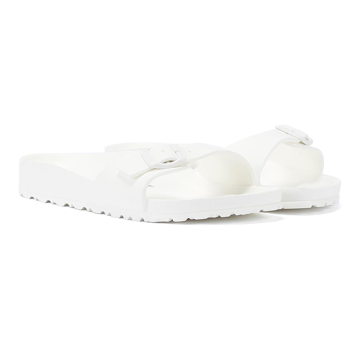 Birkenstock Madrid EVA Sandales Blanches Pour Femmes