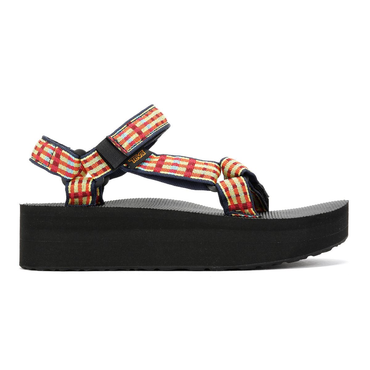 Teva Flatform Universal Sandales Jaunes Pour Femmes
