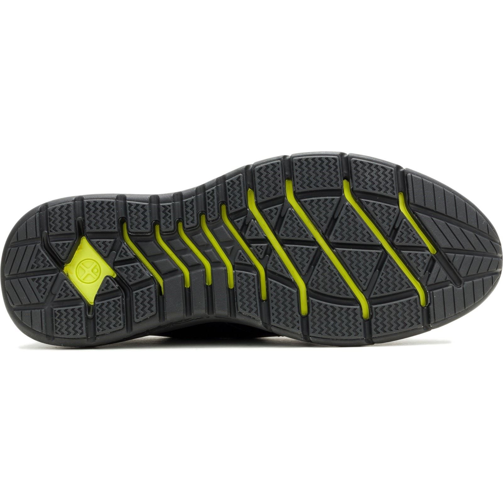 Hush Puppies Excel Chaussures À Lacets Noires/noires Pour Hommes En Cuir
