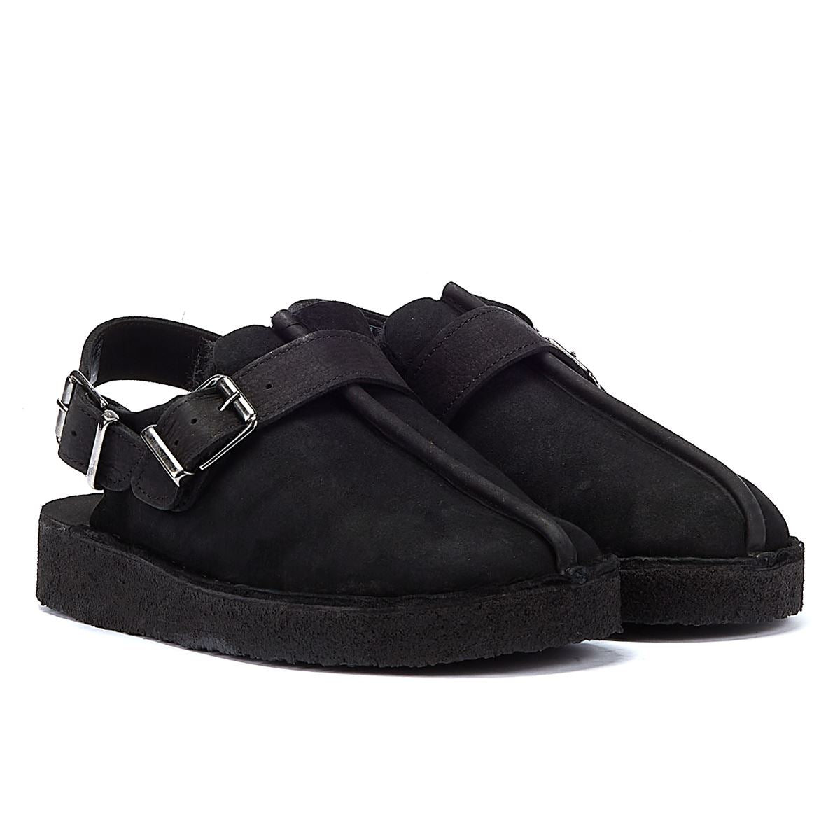 Clarks Originals Trek Mule Sling Doublé Chaussures Confort Femme Noir