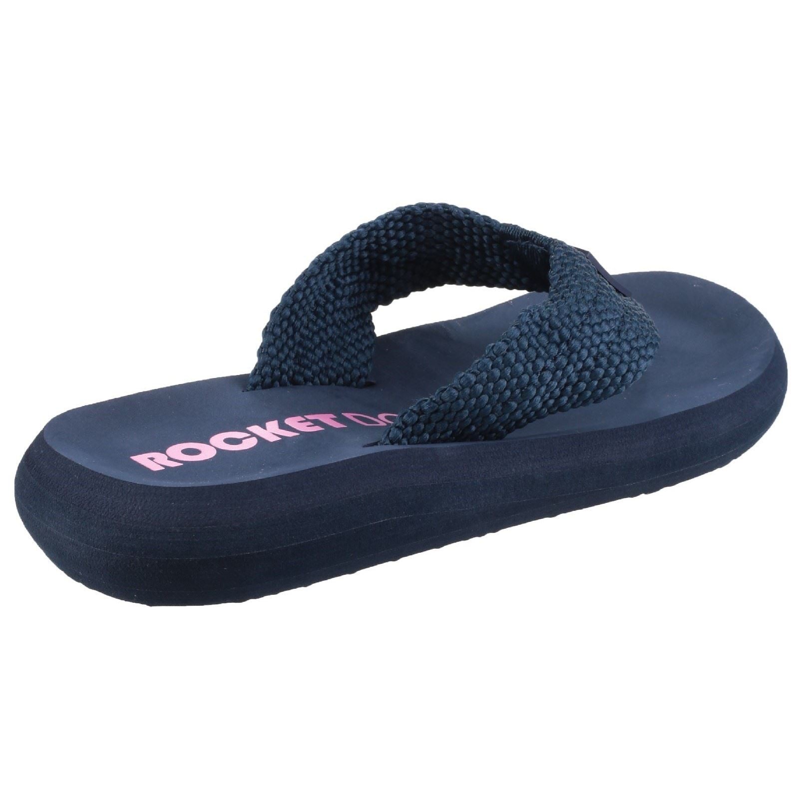 Rocket Dog Sunset Tongs Bleu Marine Pour Femmes