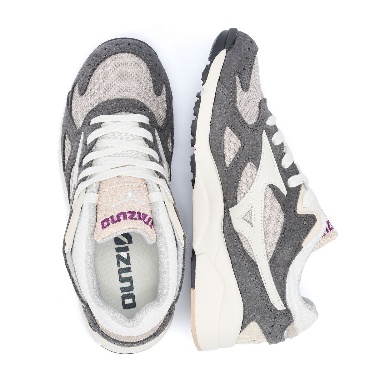 Mizuno Sky Medal S Baskets En Daim Gris