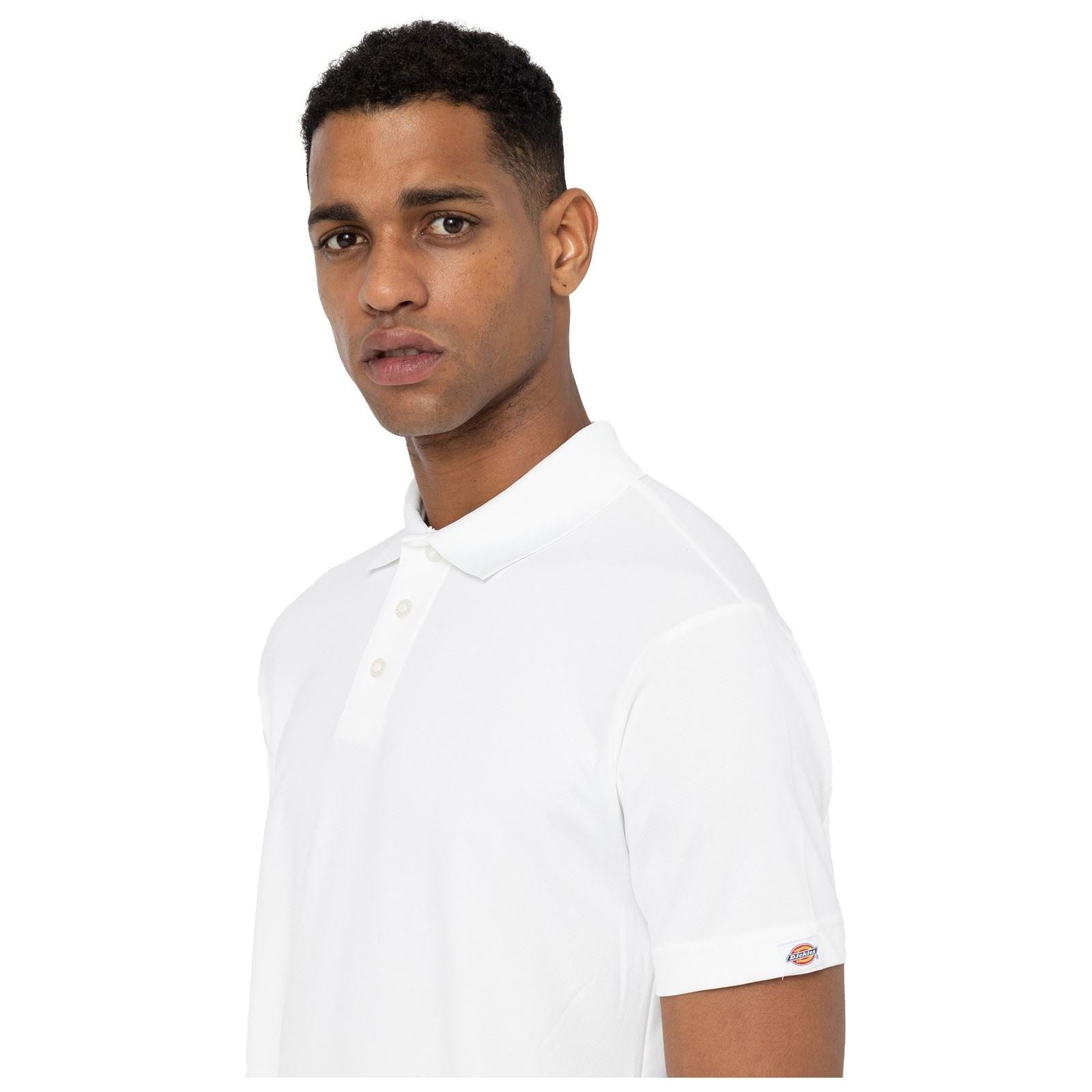 Dickies Everyday Polo En Polyester Pour Homme Blanc