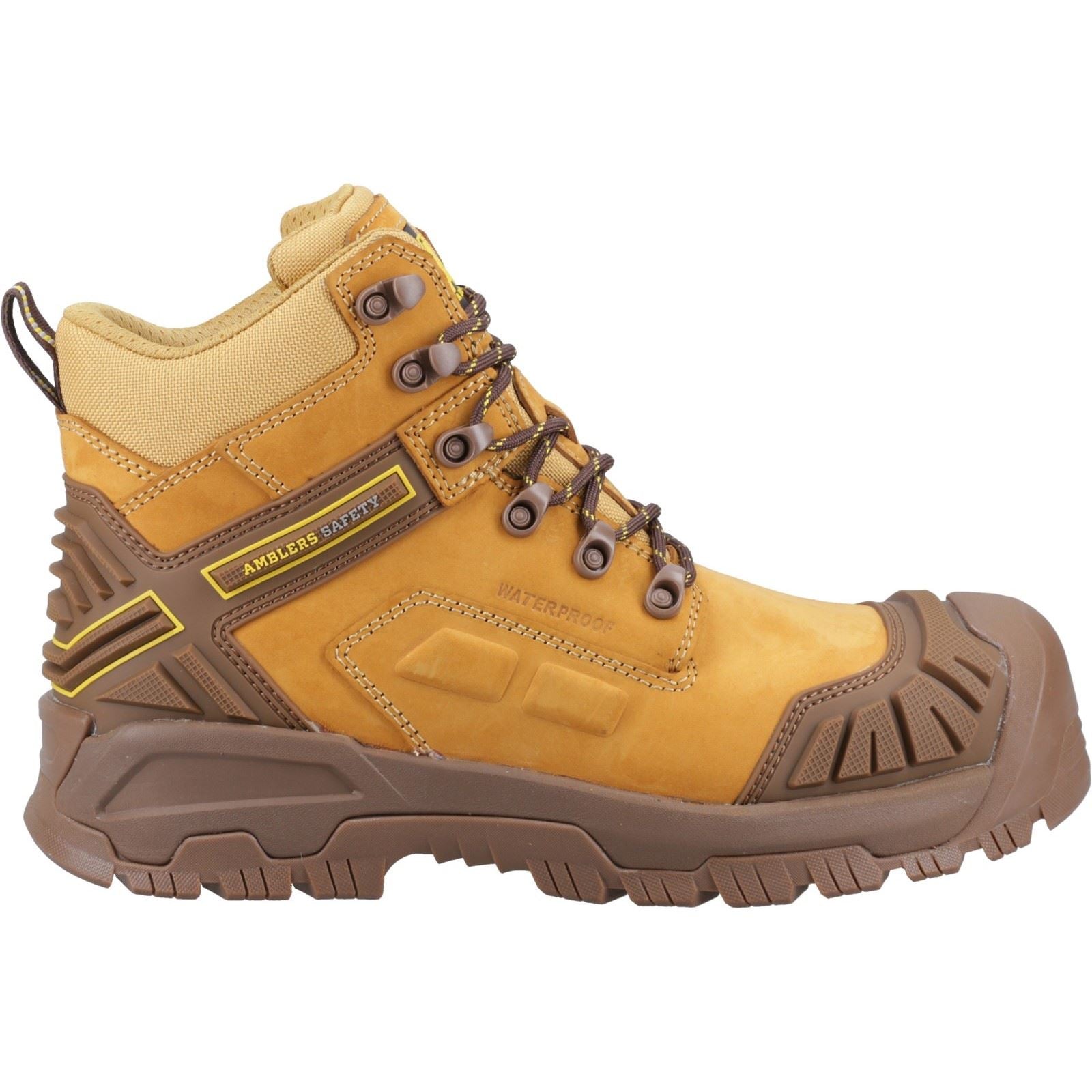 Amblers Safety Bottes De Sécurité En Cuir Ignite Honey