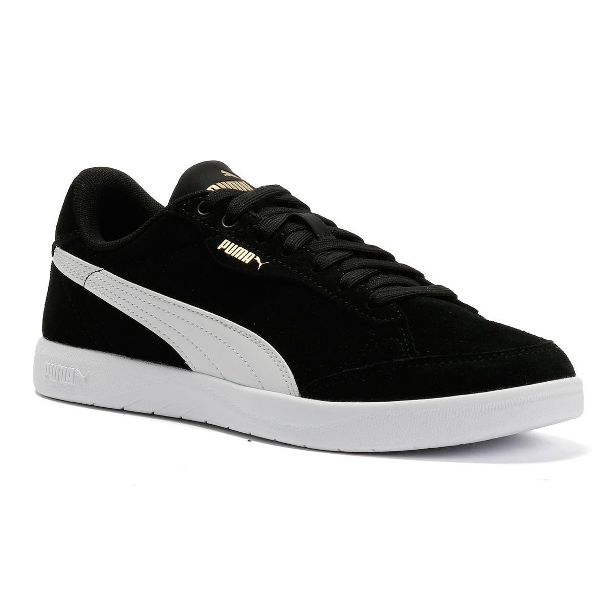 Puma Vikky Star SD Baskets Noires Suede Pour Femmes