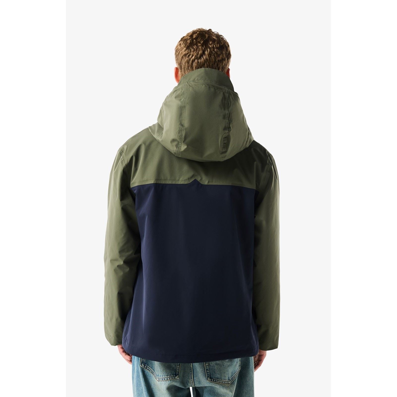 Hunter Original Mens Block Waterproof Veste De Pluie Verte Pour Hommes