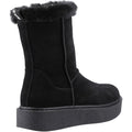 Hush Puppies Becca Mid Femmes Bottes Noires En Suède