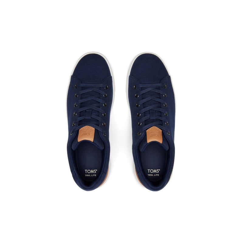 TOMS TRVL Lite 2.0 Low Baskets Homme En Coton 100% Bleu Marine