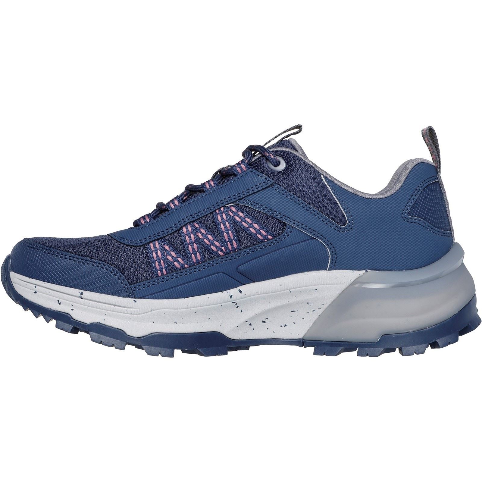 Skechers Max Protect Legacy Chaussures De Randonnée En Cuir Pour Femme, Navy