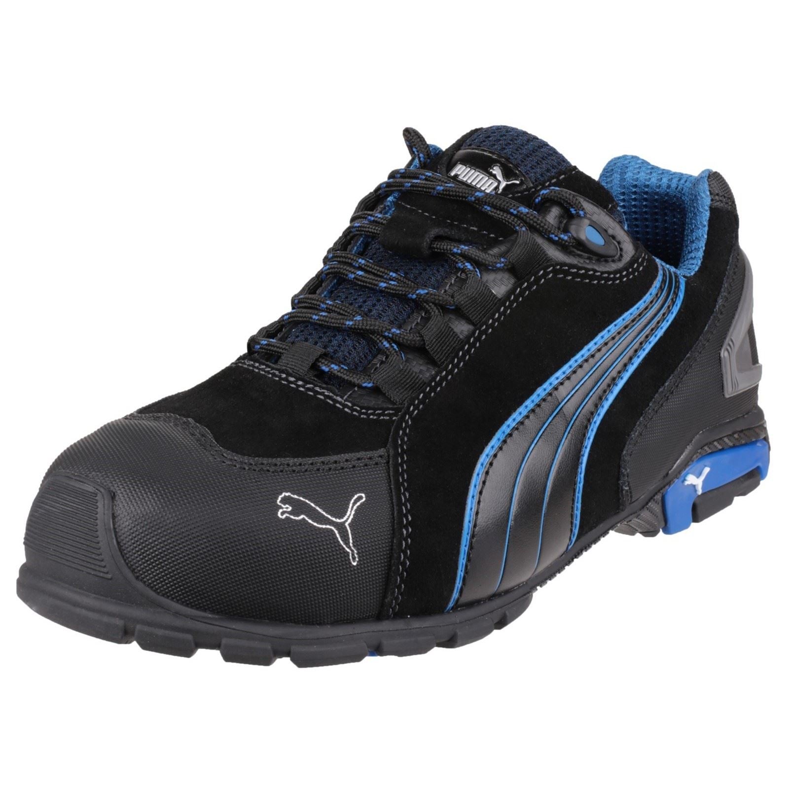 Puma Safety  Baskets De Sécurité En Cuir Noir Rio Low