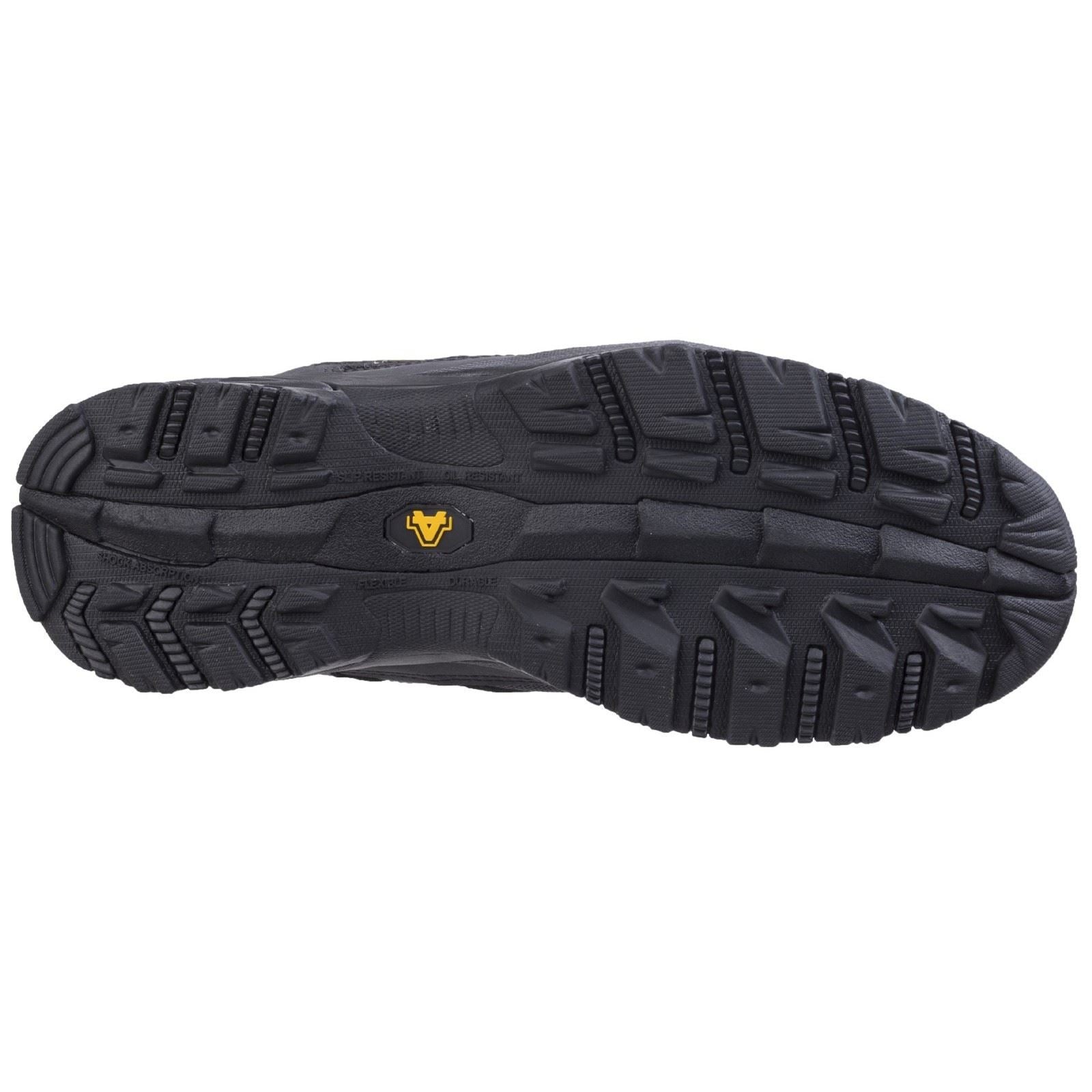 Amblers Safety  Baskets De Sécurité En Nubuck Noir Fs68C