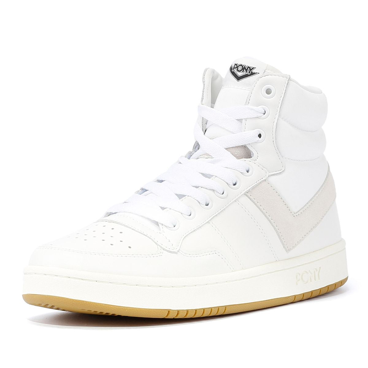 Pony #1 Baskets Blanches