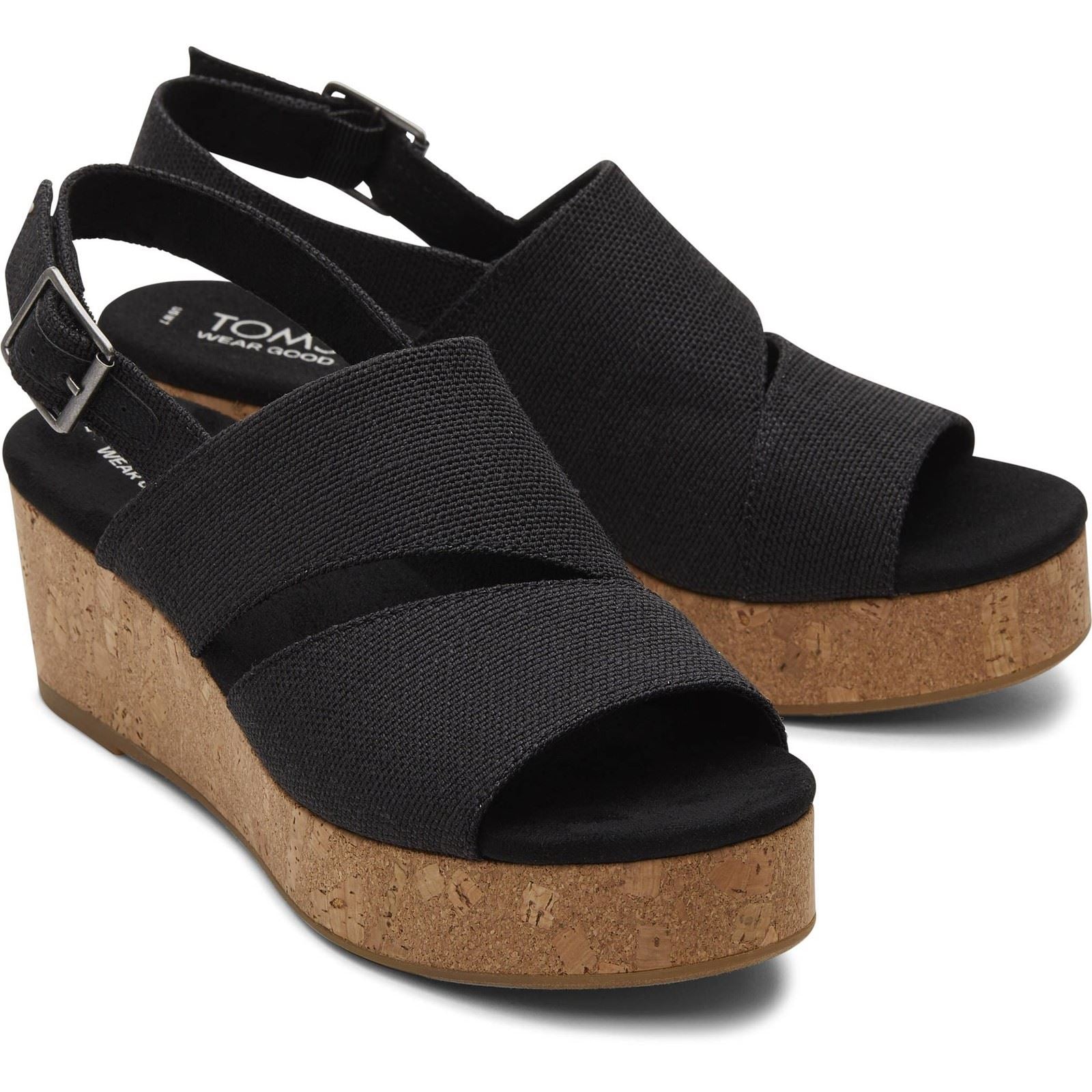 TOMS Claudine Escarpins Noirs Pour Femmes