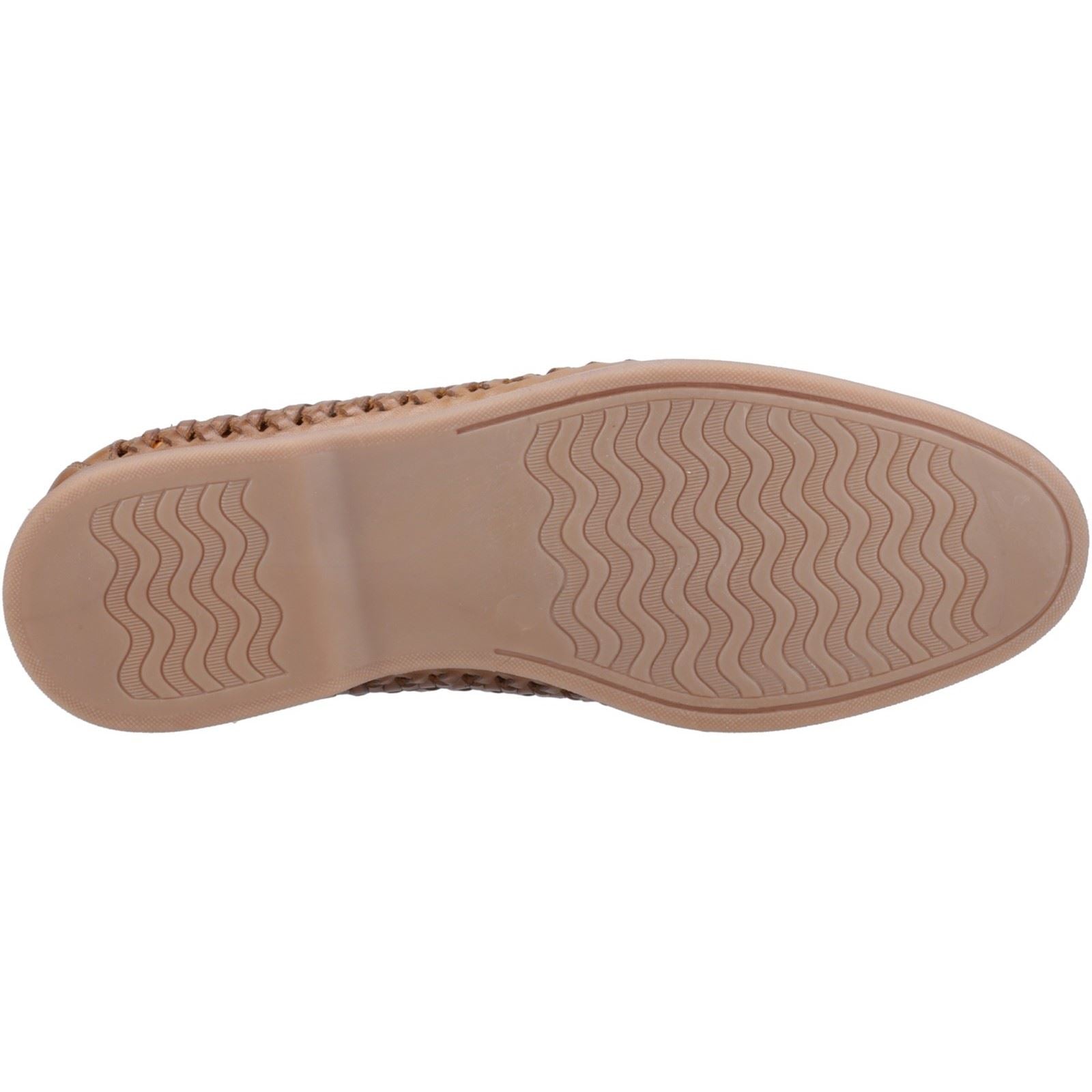 Hush Puppies Bowie Mocassins Pour Hommes En Cuir Couleur Fauve