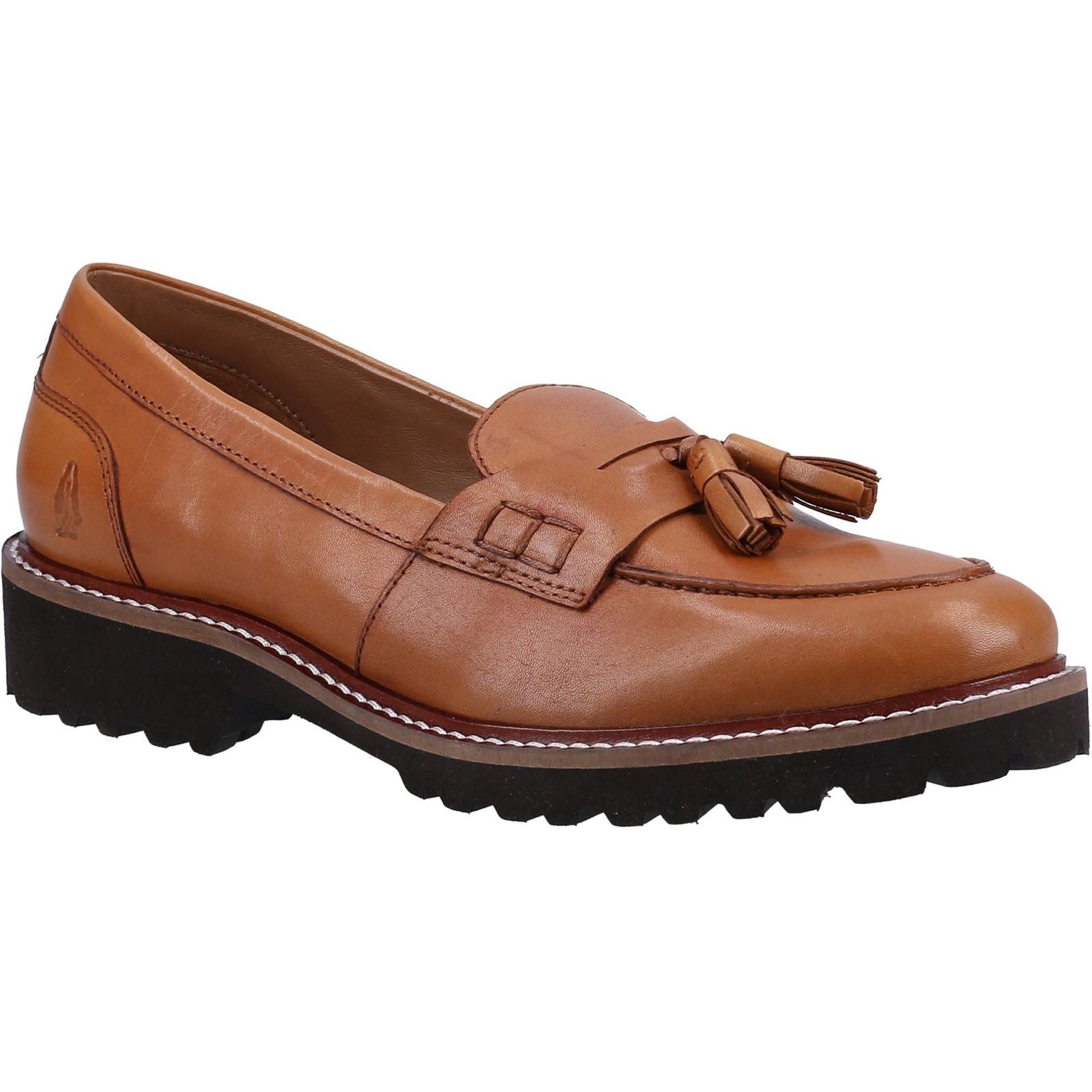 Hush Puppies Ginny Mocassins En Cuir Pour Femme Couleur Marron Clair