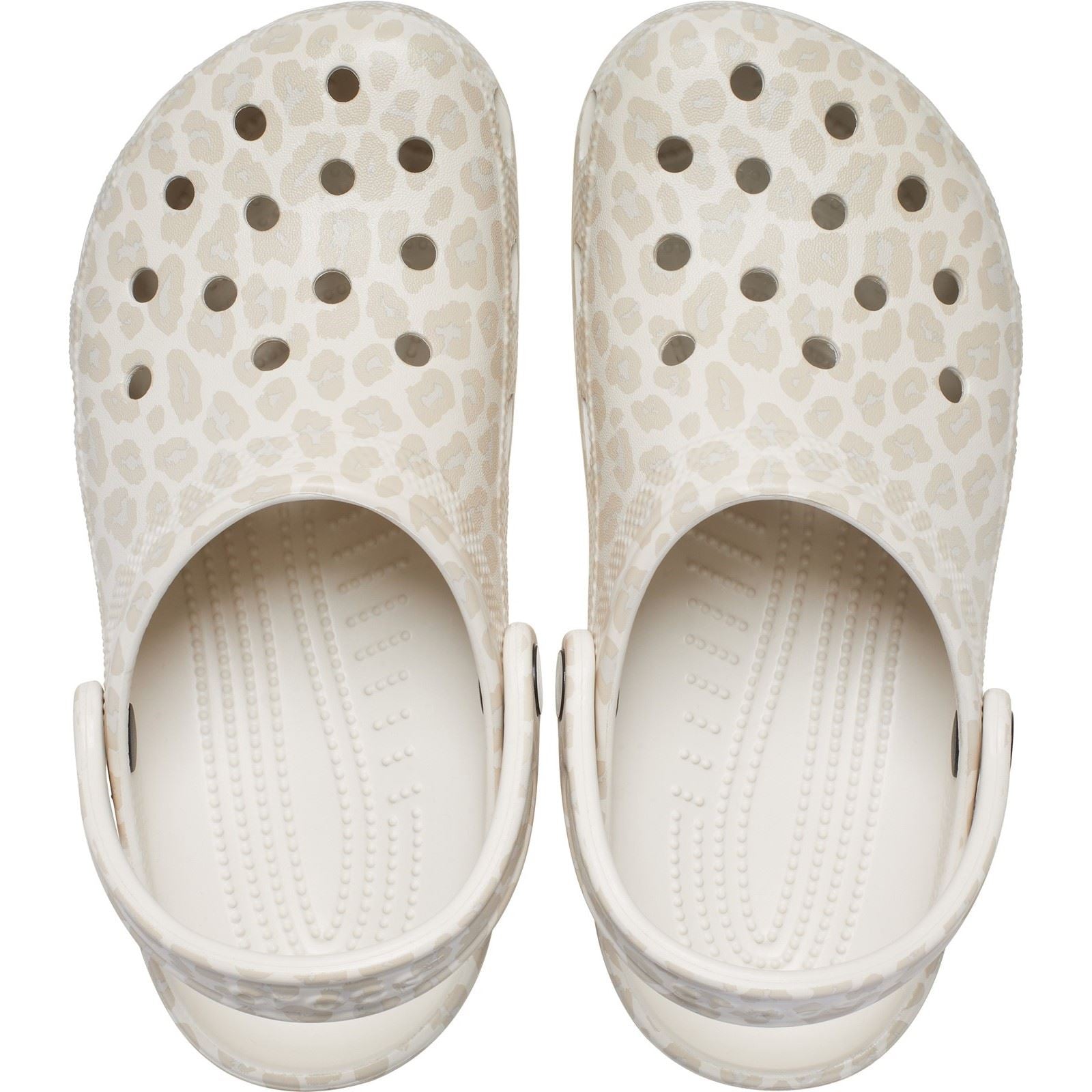 Crocs Classic Animal Sabots Eva Femme Couleur Amande/Imprimé Léopard