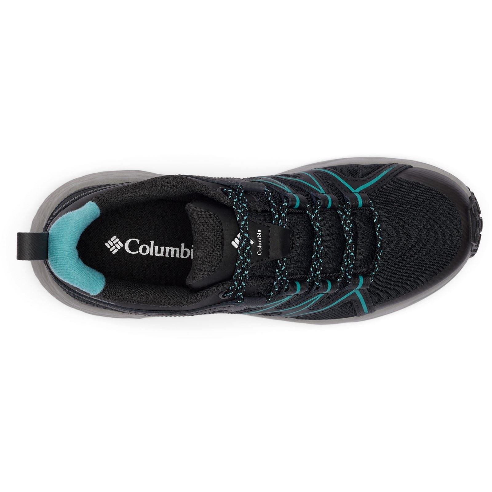 Columbia Peakfreak Roam Waterproof Bottes De Randonnée Noires/Bleues En Polyester Pour Femmes