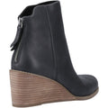 TOMS Casey Bottes En Cuir Noires Pour Femmes