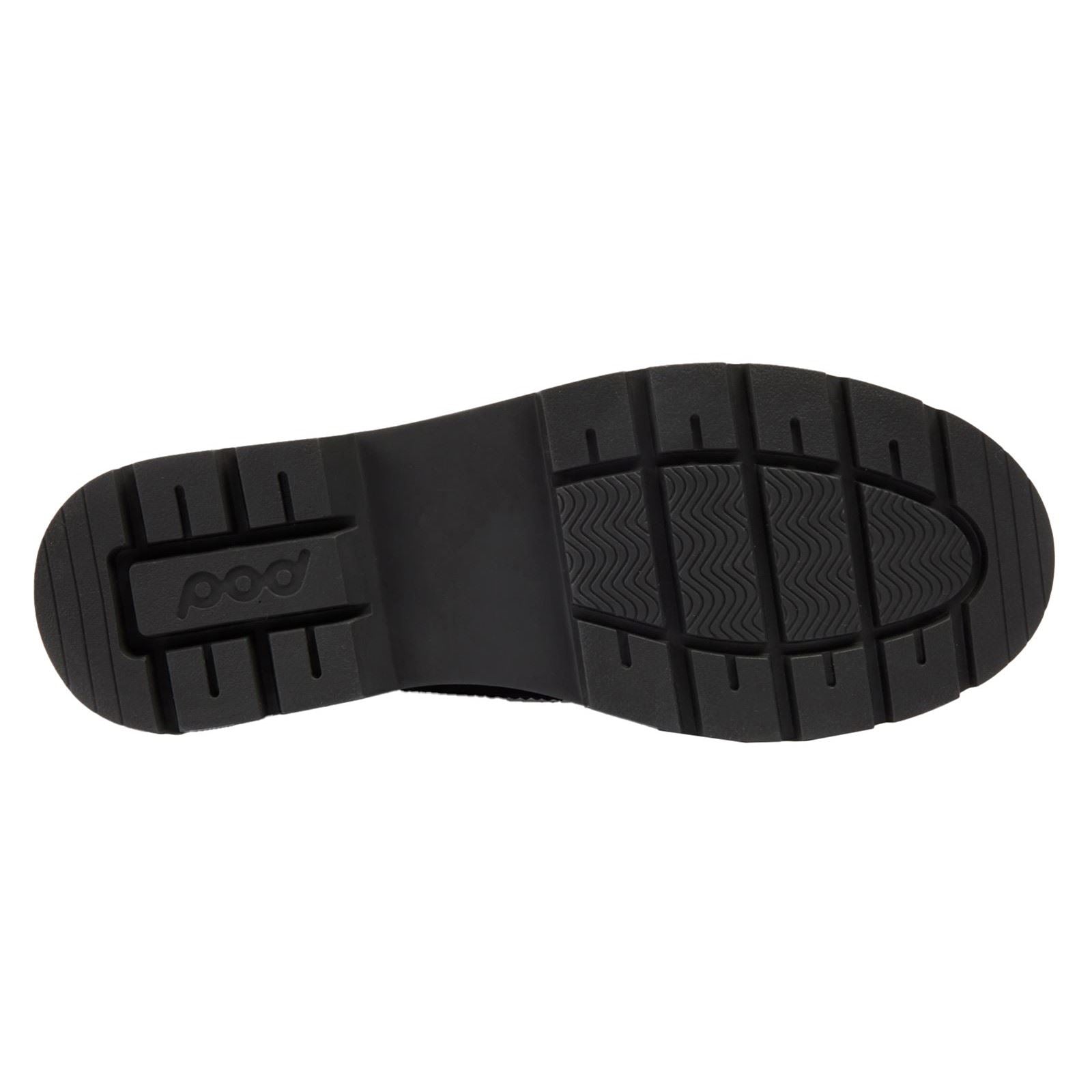Pod Fiona Chaussures Noires Pour Filles En Cuir