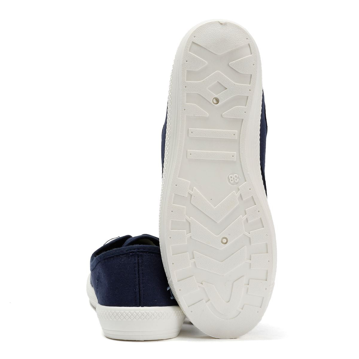 Penguin Anita Chaussures Bleues En Toile Pour Femmes