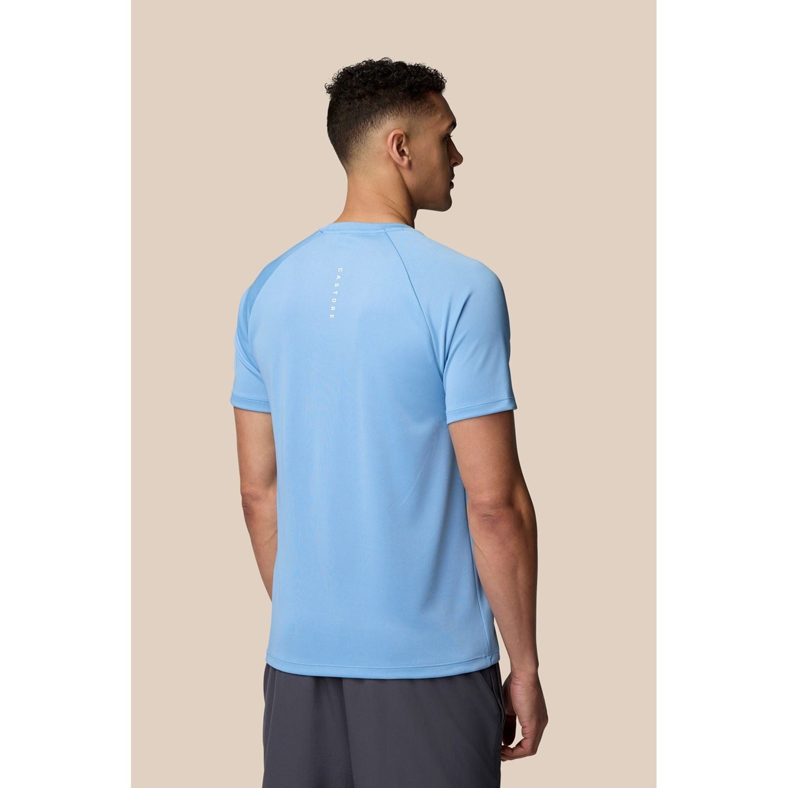 Castore Adapt Training T-Shirt T-Shirts De Sport Pour Hommes En Polyester Bleu