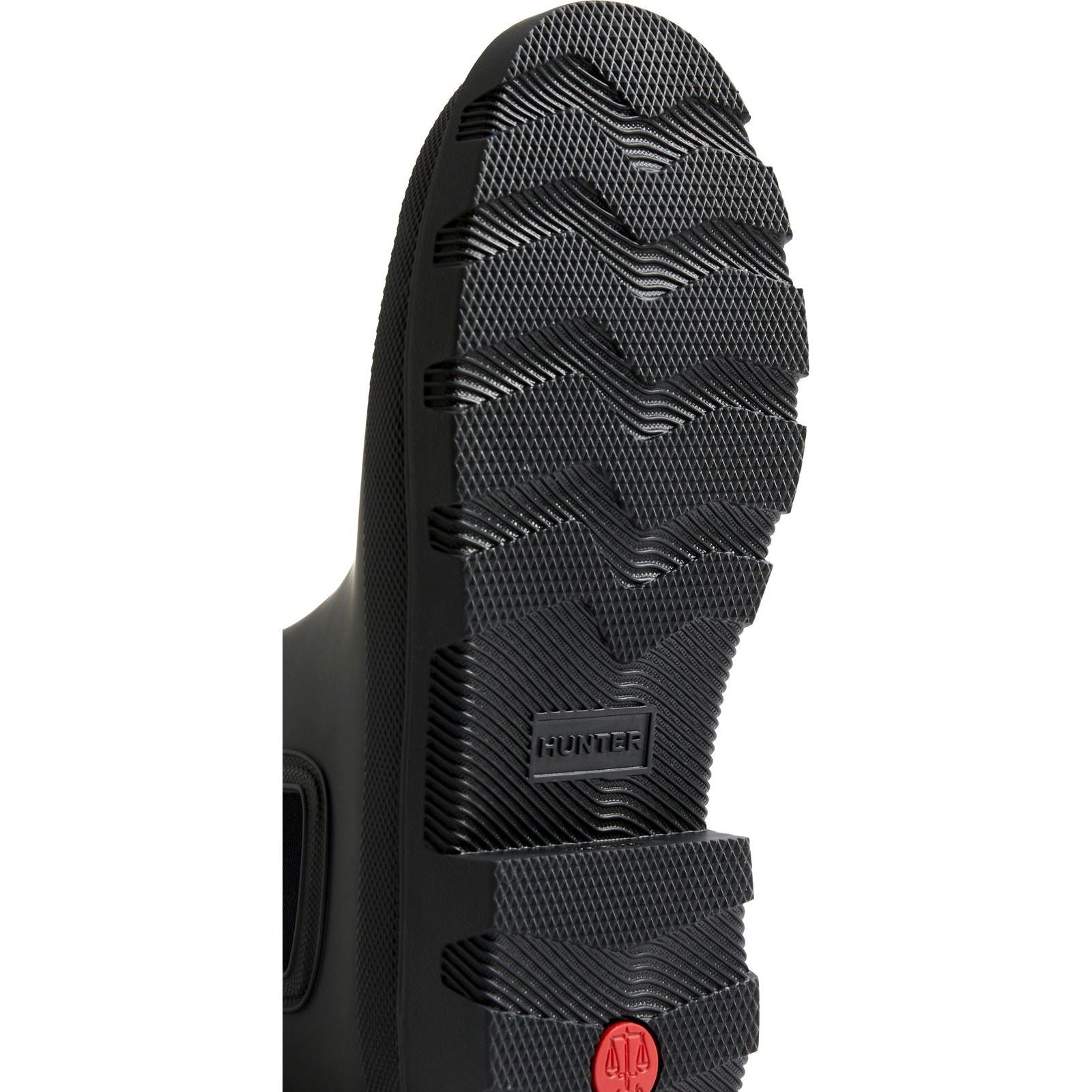 Hunter Downpour Bottes En Caoutchouc Noires Wellington