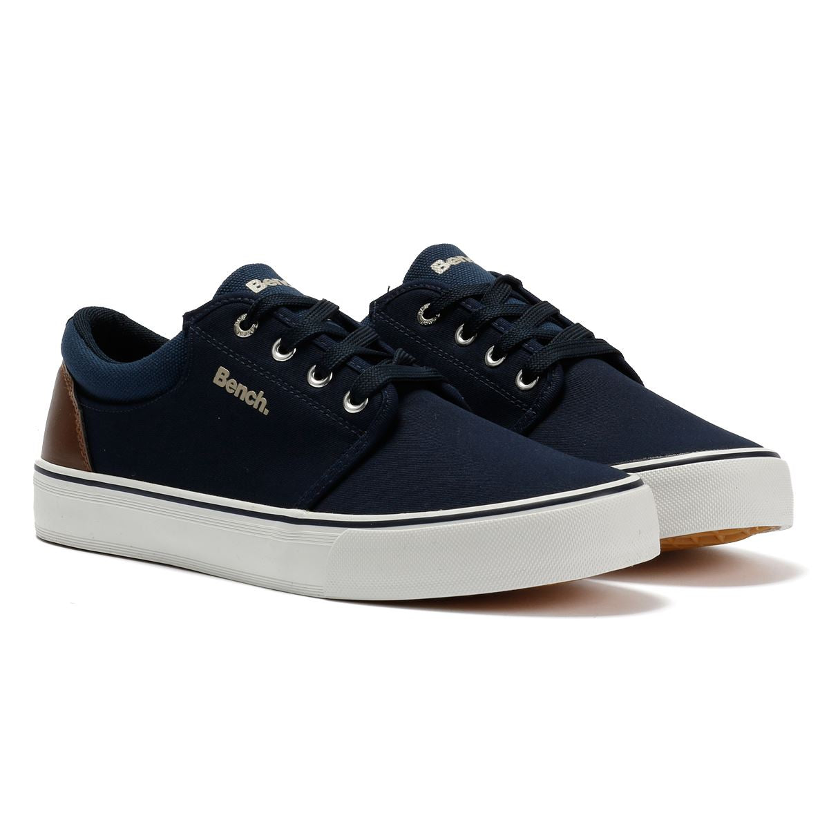 Bench Donnie Baskets Bleues En Toile Pour Hommes