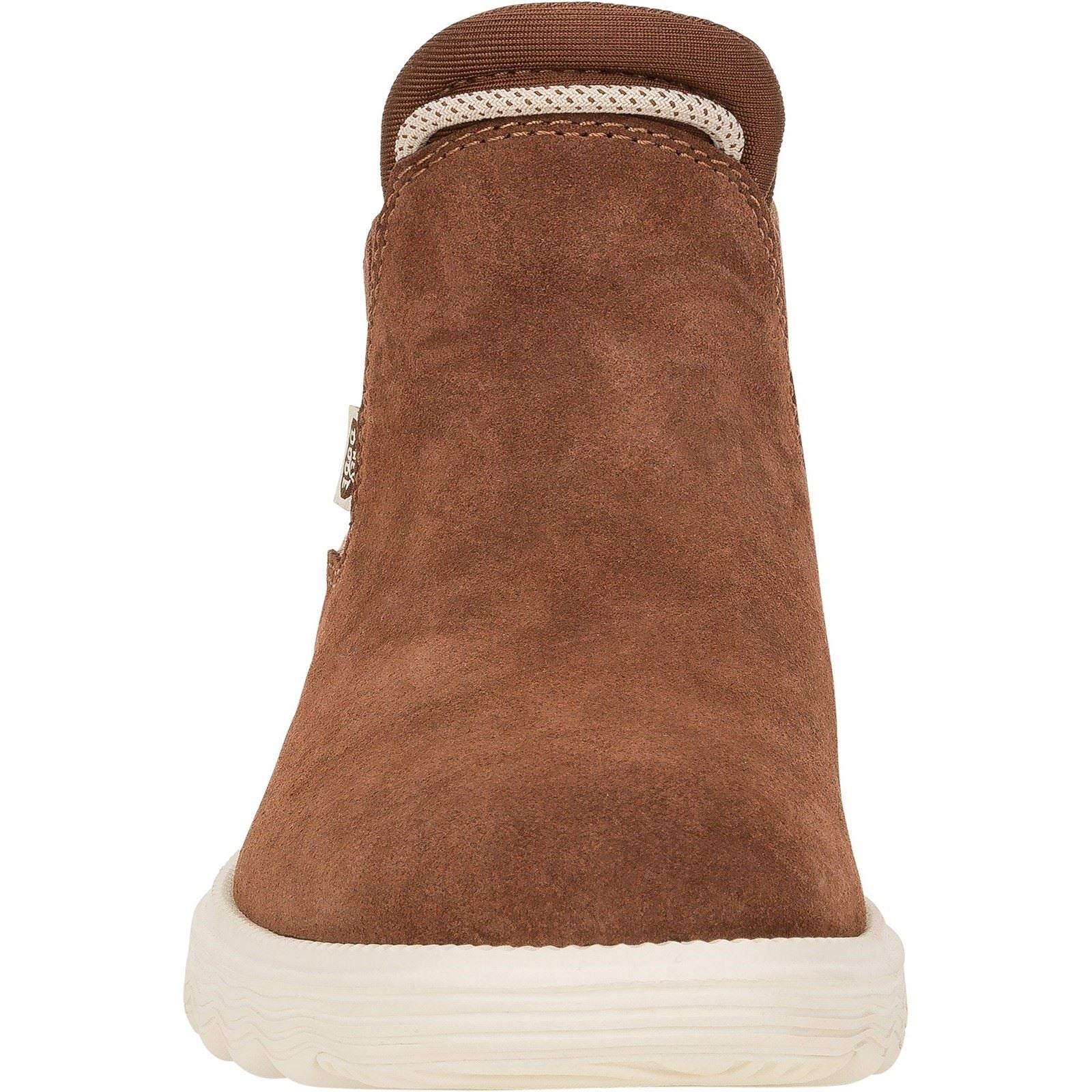 HEYDUDE Branson Novelty Bottes En Cuir Pour Femmes Marron/Serpent