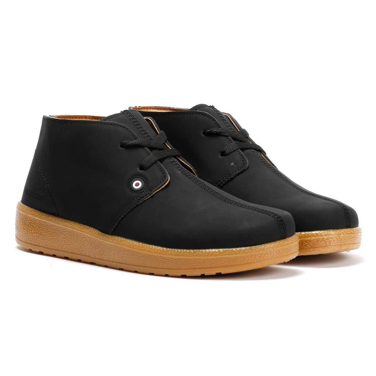 Lambretta Pinto Bottes Noires Pour Hommes