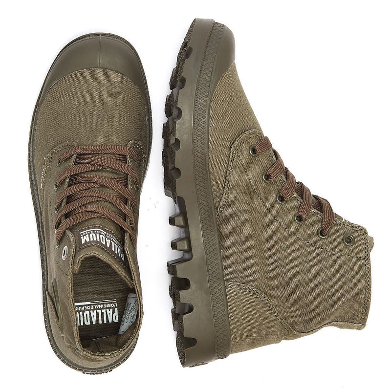 Palladium Bottes Pampa Hi Mono Chrome Vertes