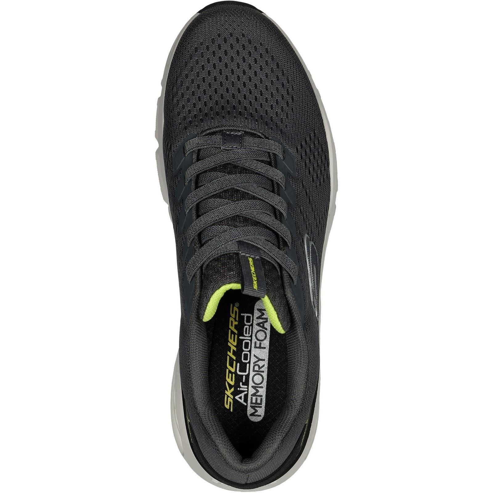 Skechers Skech-Air Ventura Baskets Pour Homme En Textile Anthracite/Lime