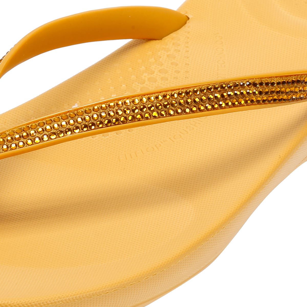FitFlop Iqushion Sparkle Tongs Brunes Pour Femmes