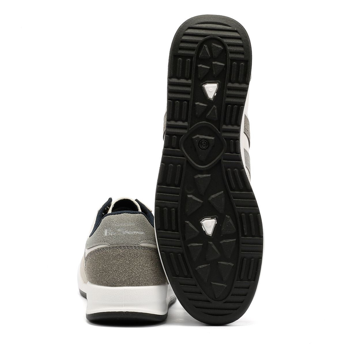 Ben Sherman Sokka Chaussures De Sport Blanches Pour Hommes