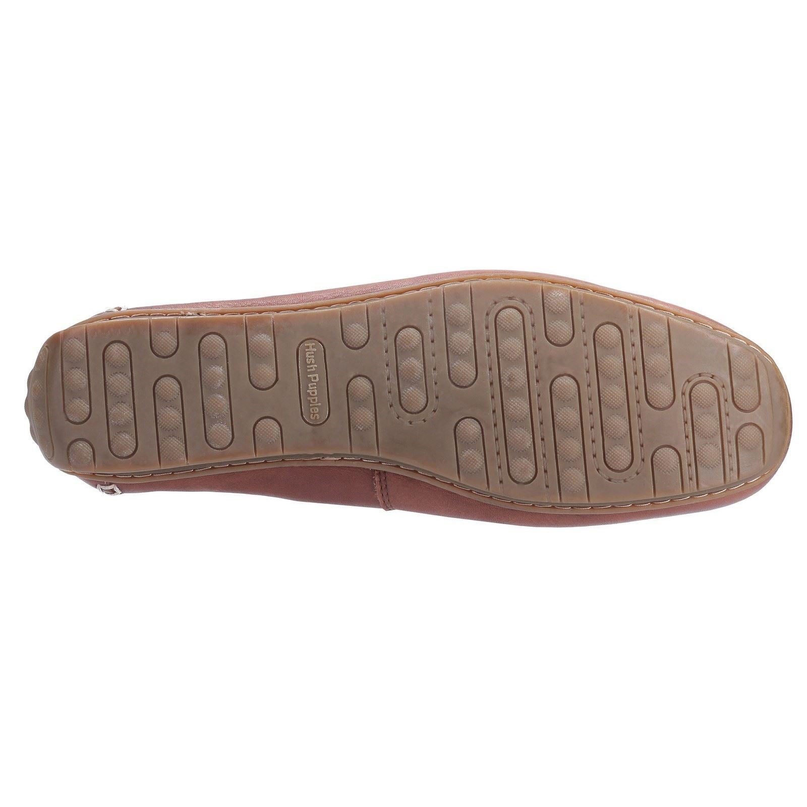 Hush Puppies Roscoe Chaussures Bateau Marron En Cuir Pour Hommes