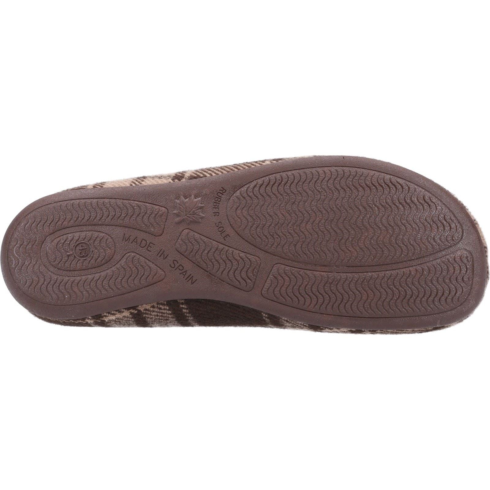 Cotswold Syde Mules Pour Hommes En Textile Marron