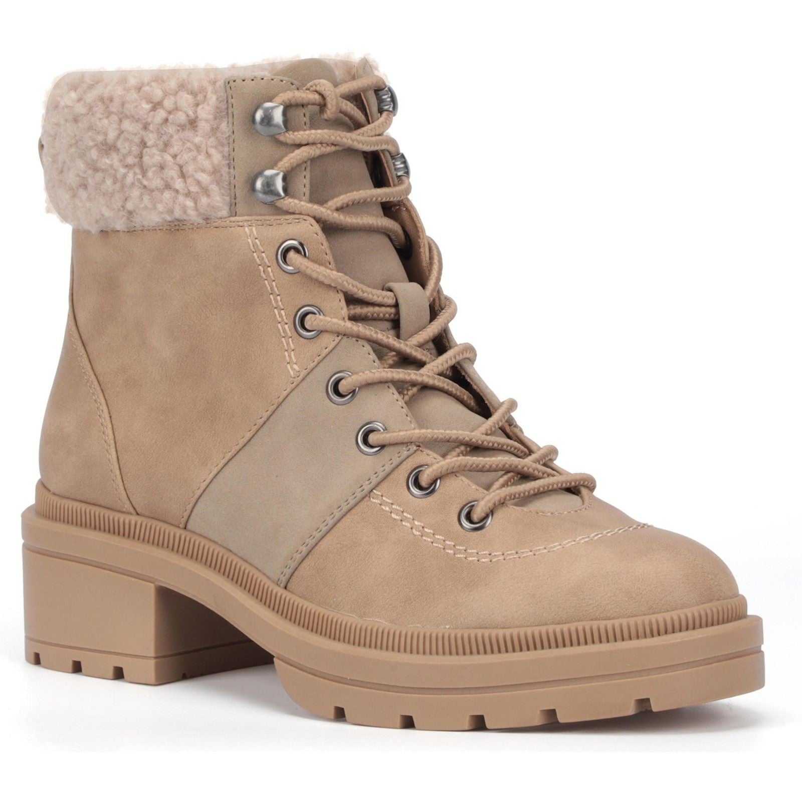Rocket Dog Icy Bottines Pour Femmes En Tissu Taupe