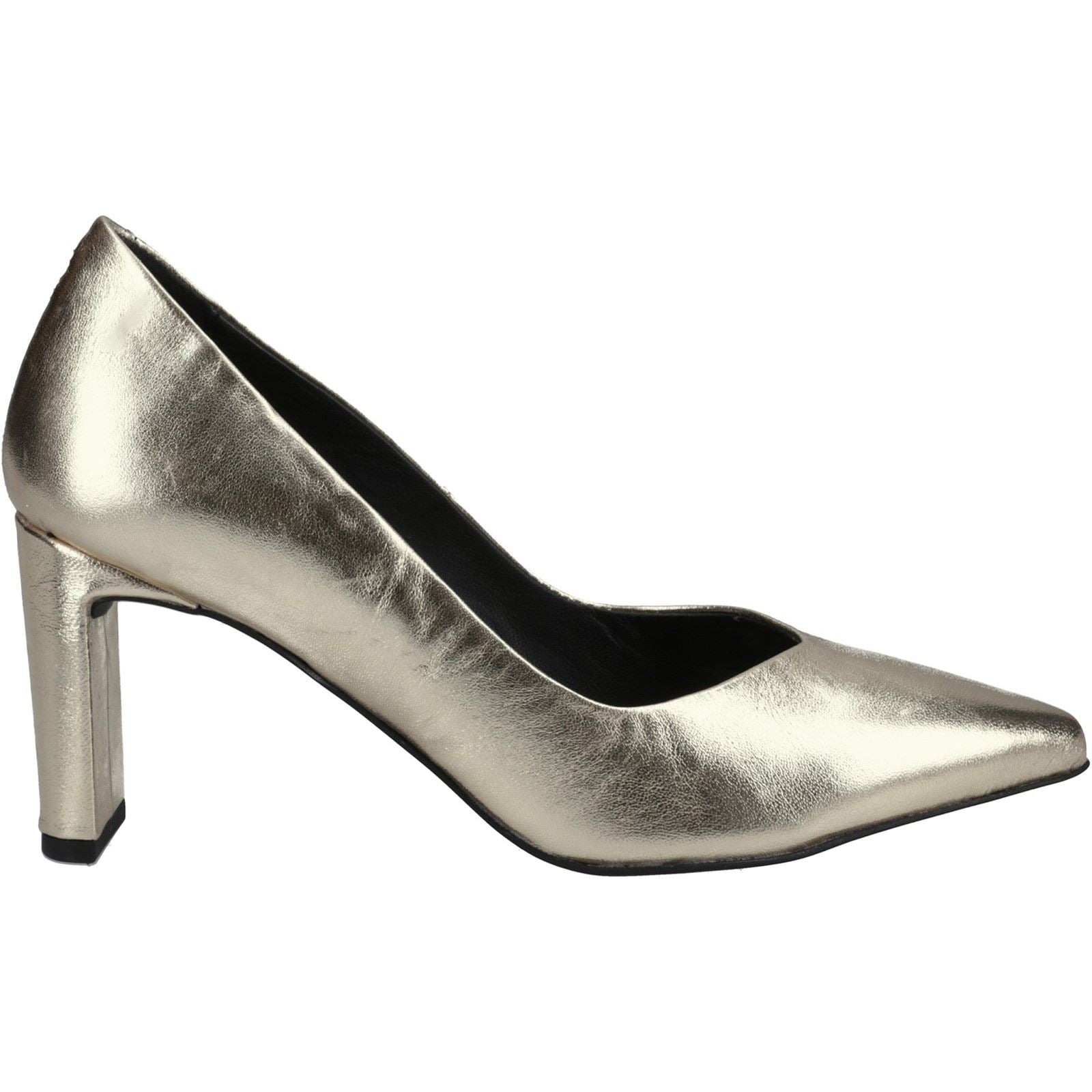 Hush Puppies Olivia Chaussures Dorées Pour Femmes En Suède