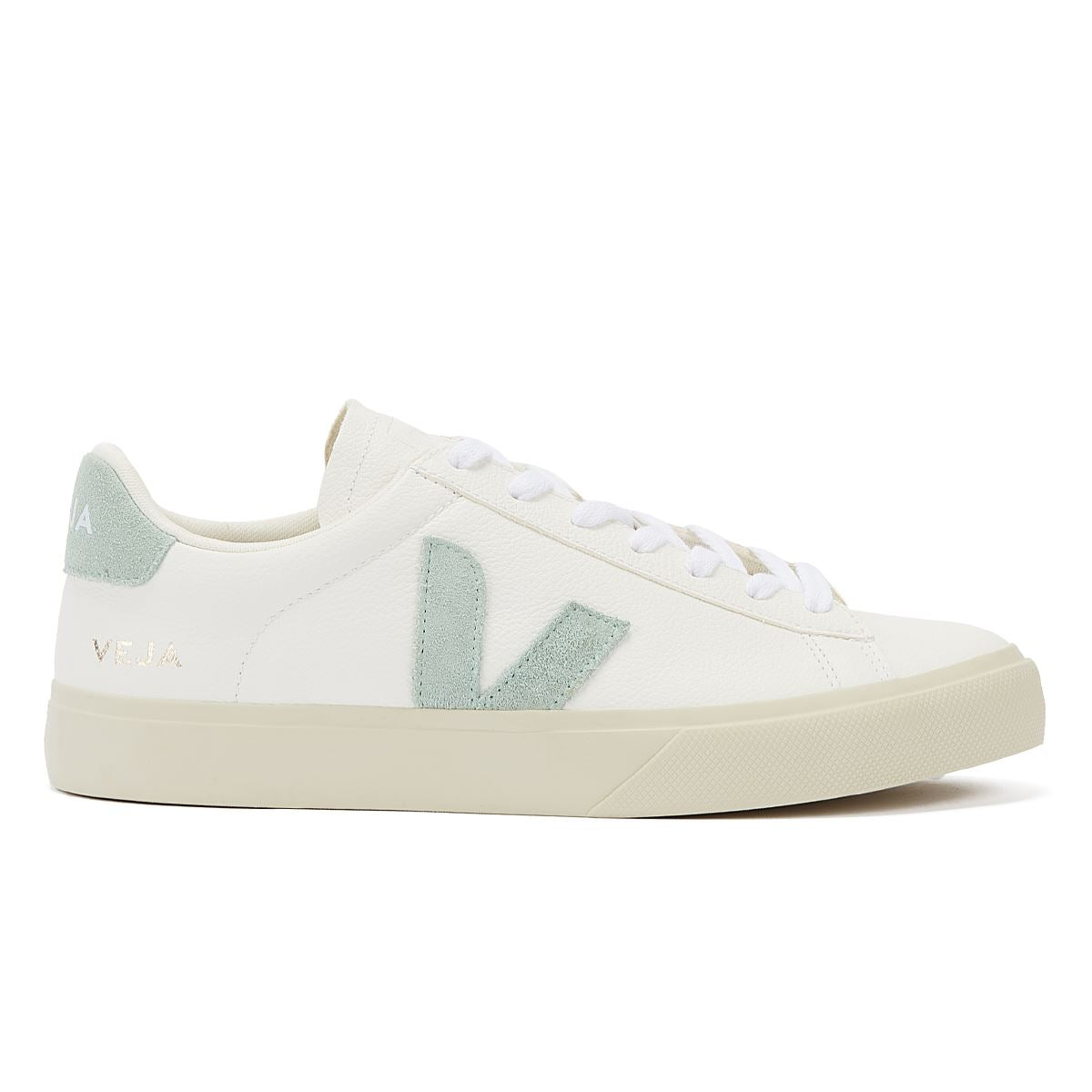 Veja Campo Baskets Pour Hommes Blanche/Matcha