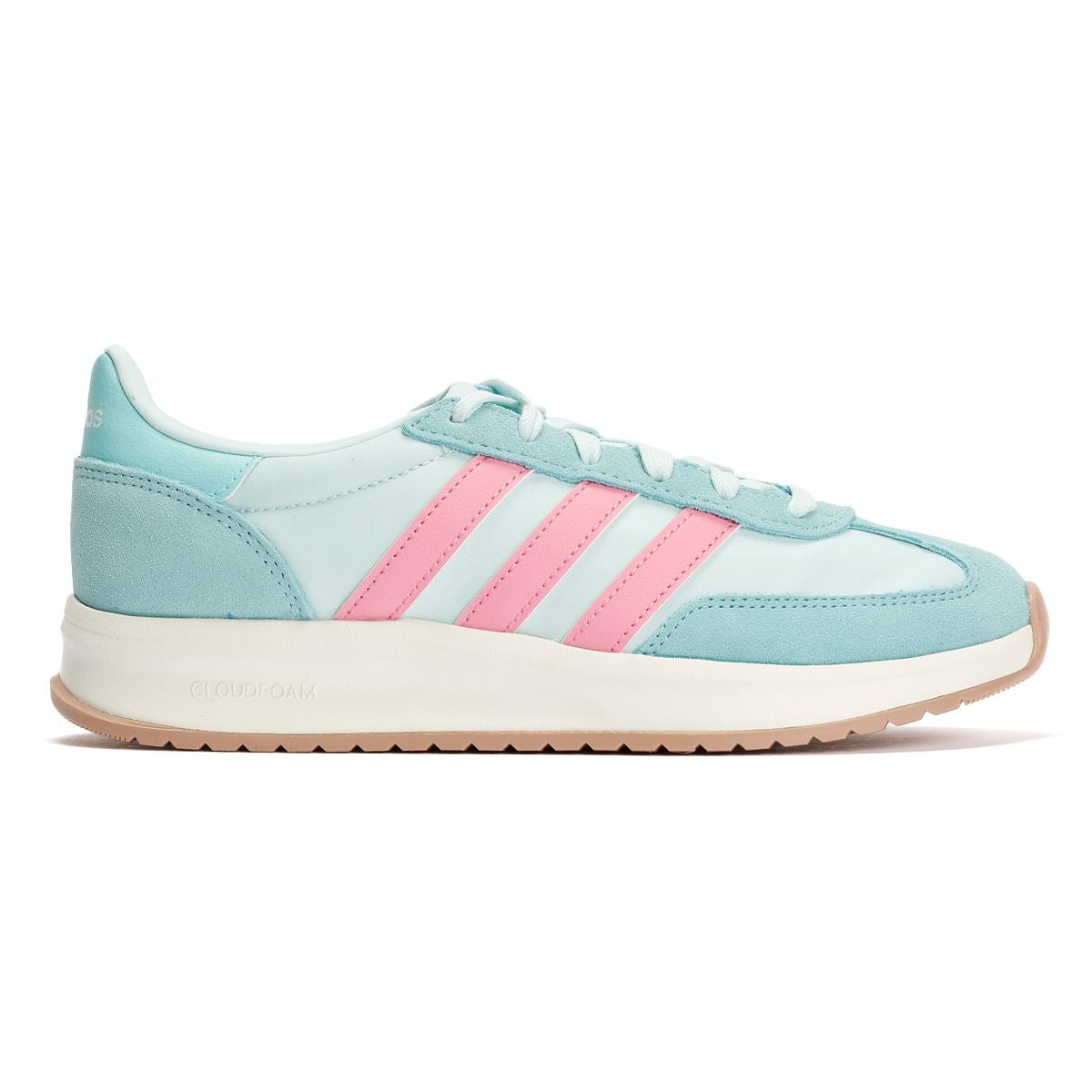 Adidas Run 70s 2.0 Baskets Bleues En Cuir Pour Femmes