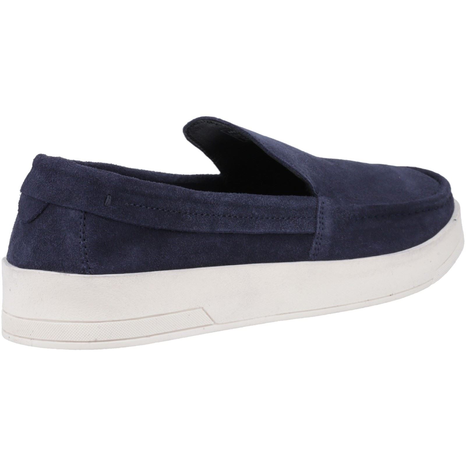 Jack & Jones Maccartney Mocassins Blazers Bleu Marine Pour Hommes En Suede