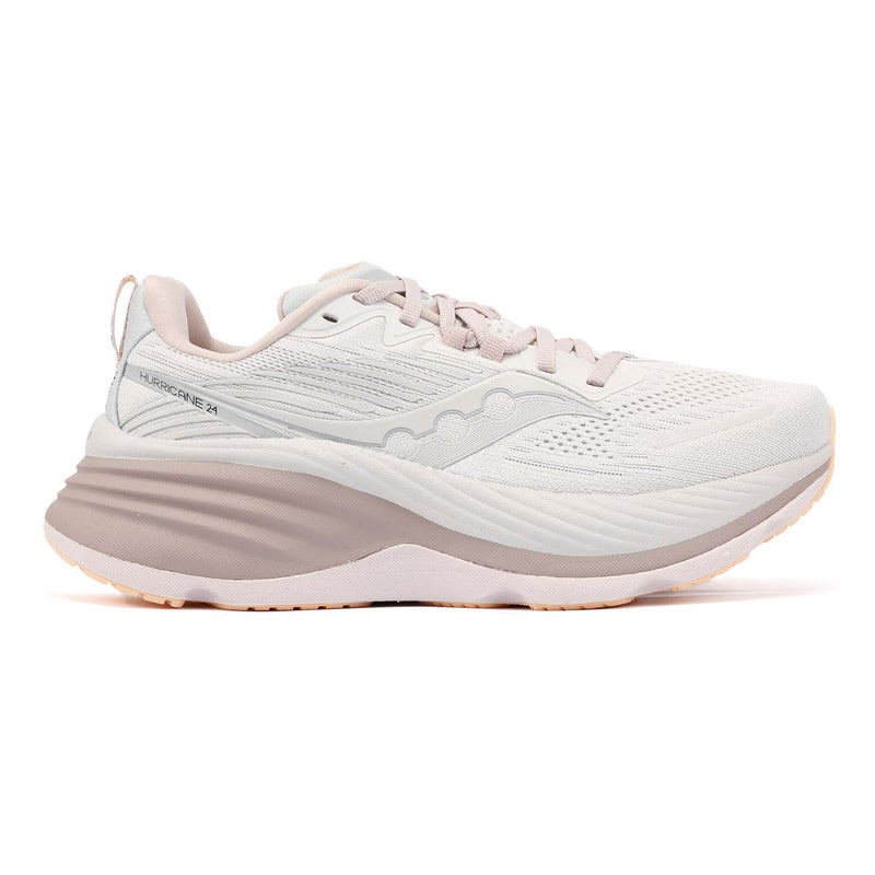 Saucony Hurricane 24 Chaussures De Sport Violettes Pour Femmes