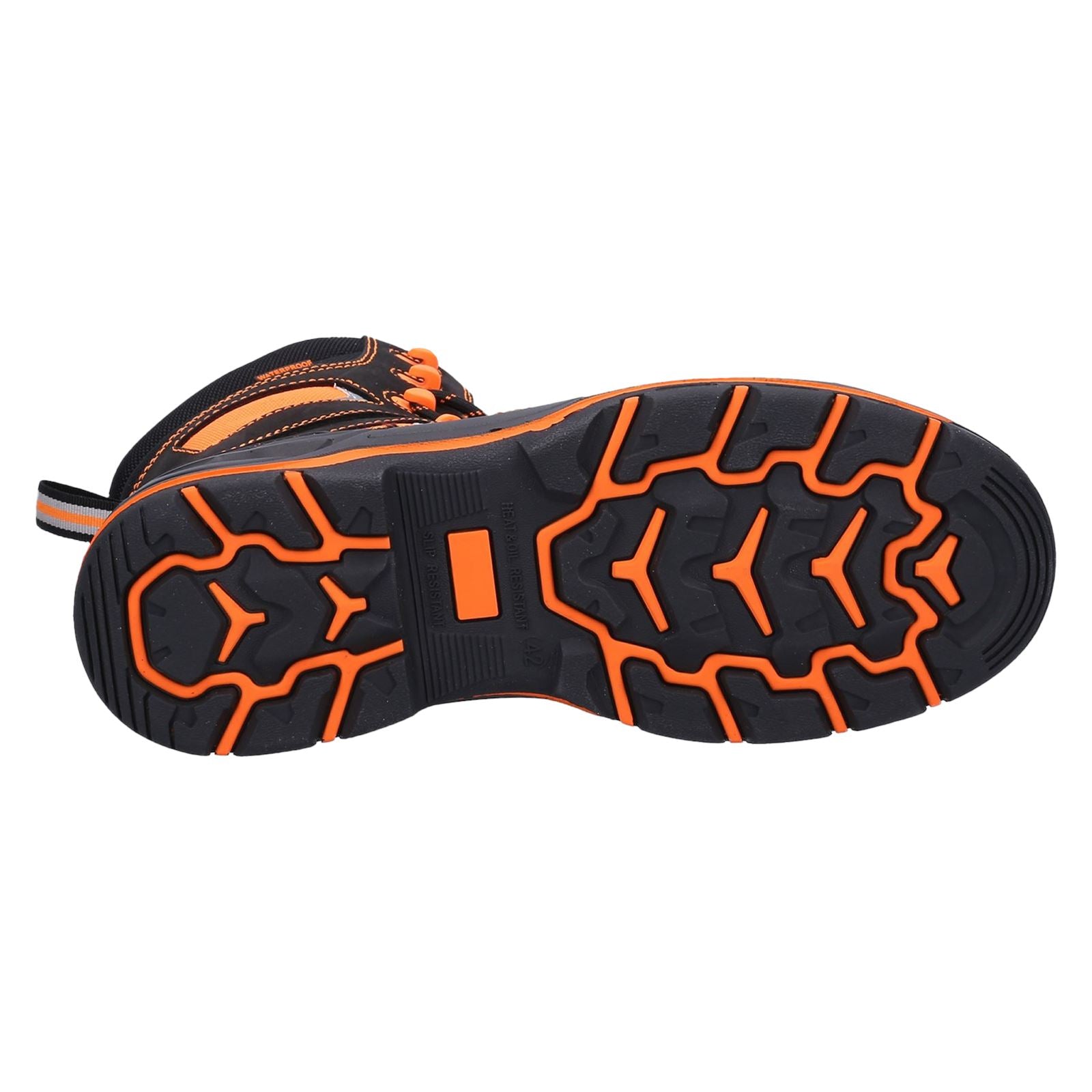 Amblers Safety  Bottes De Sécurité En Cuir Orange Beacon