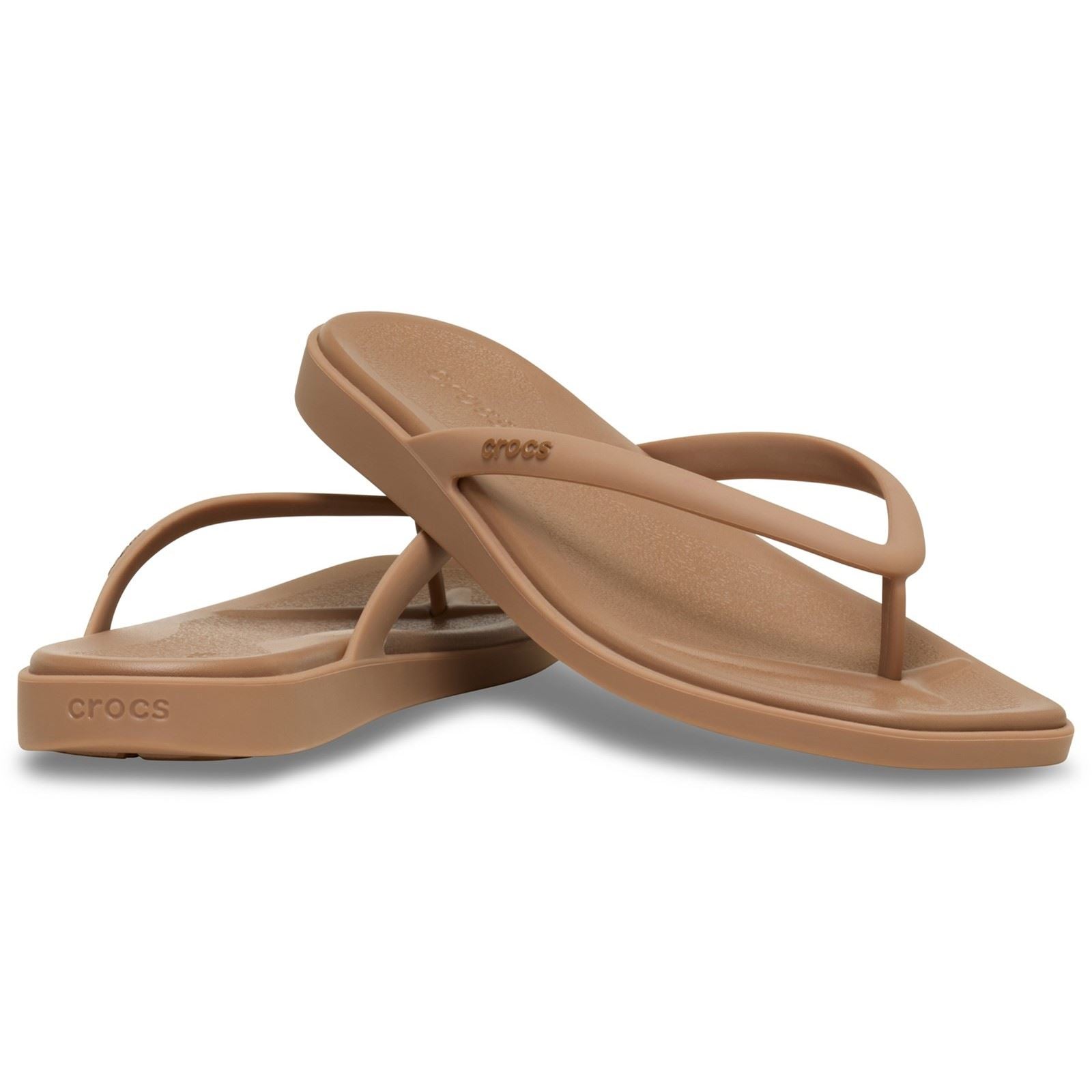 Crocs Miami Tongs En Chocolat Au Lait Eva Pour Femmes