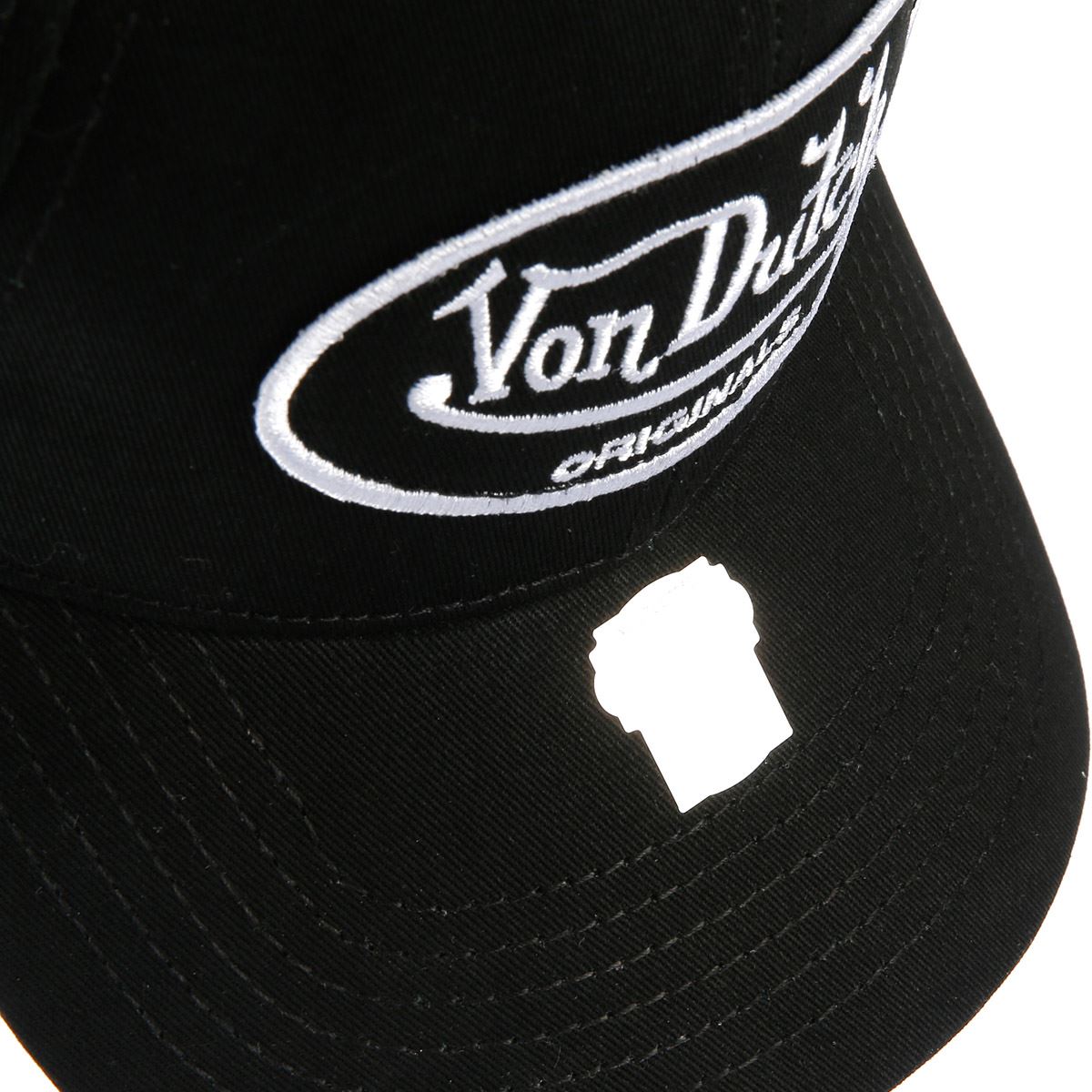 Von Dutch Baseball Casquettes Noires En Coton