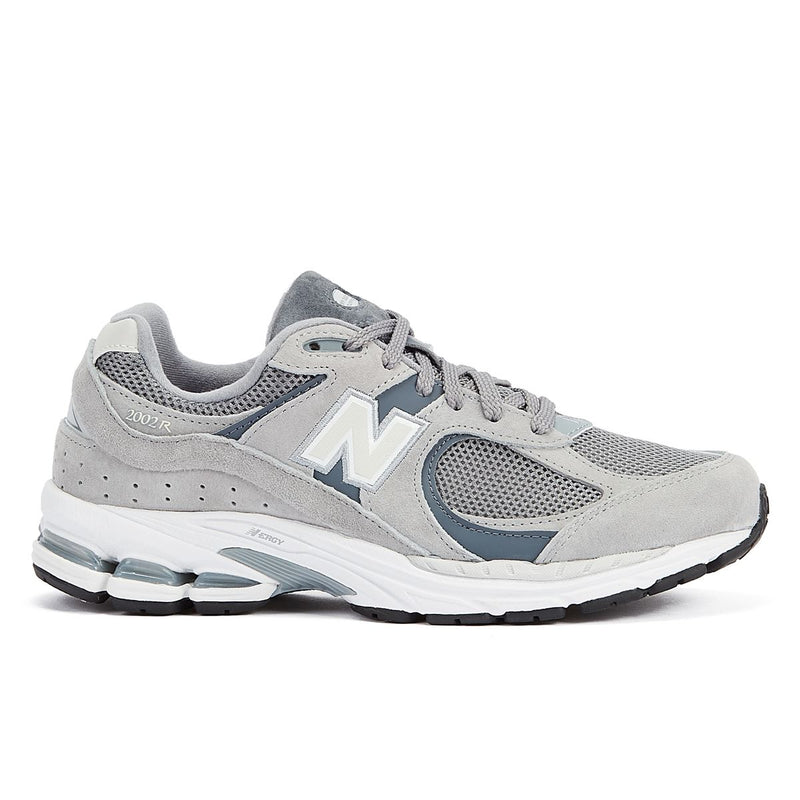 New Balance 2002 Chaussures De Sport En Daim Gris Acier