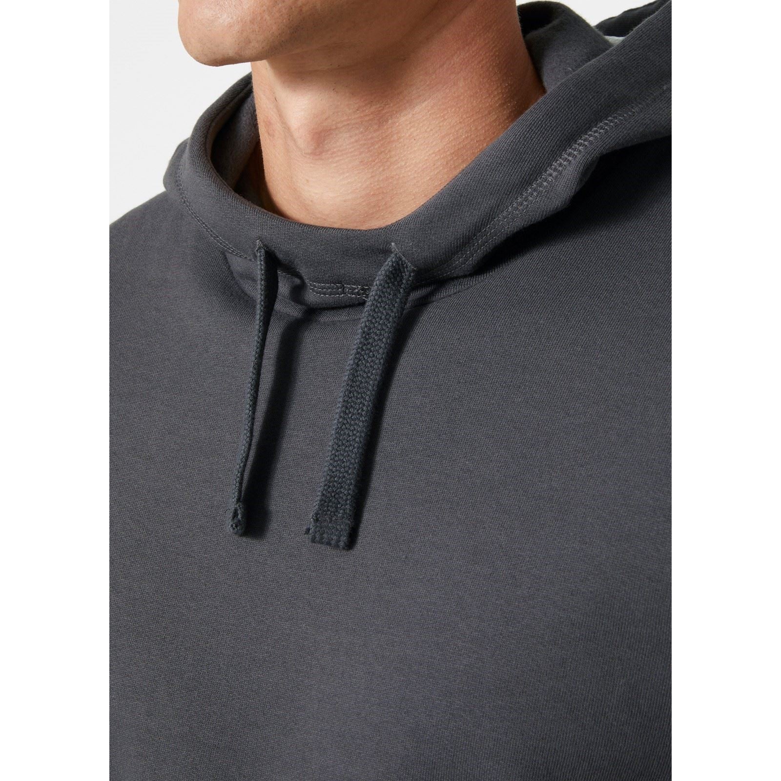 Helly Hansen Workwear Classic Sweat À Capuche Gris En Coton Pour Homme