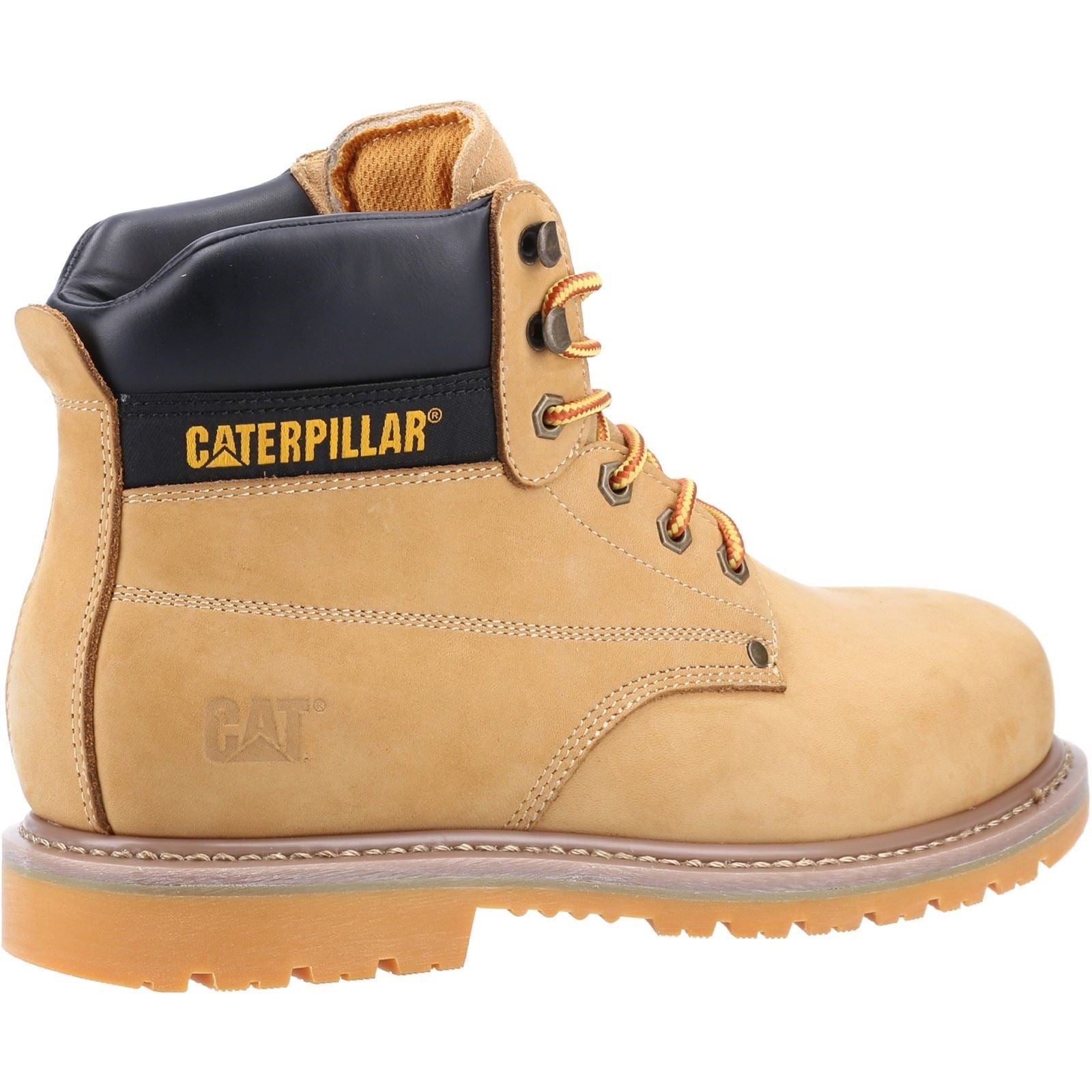 Caterpillar  Bottines De Sécurité Powerplant S3 Nubuck Honey
