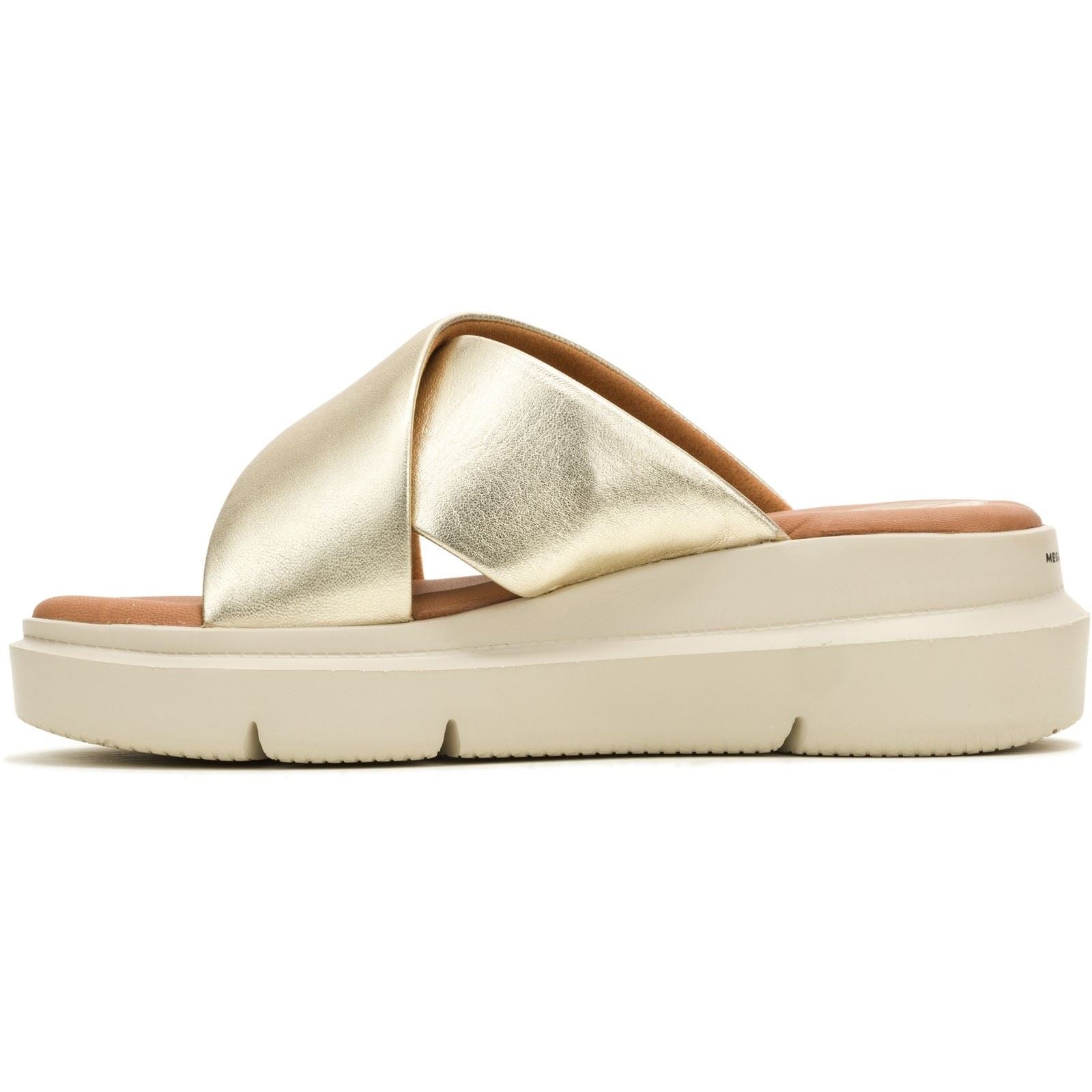 Hush Puppies Uplift Sandales Champagne Pour Femme En Cuir